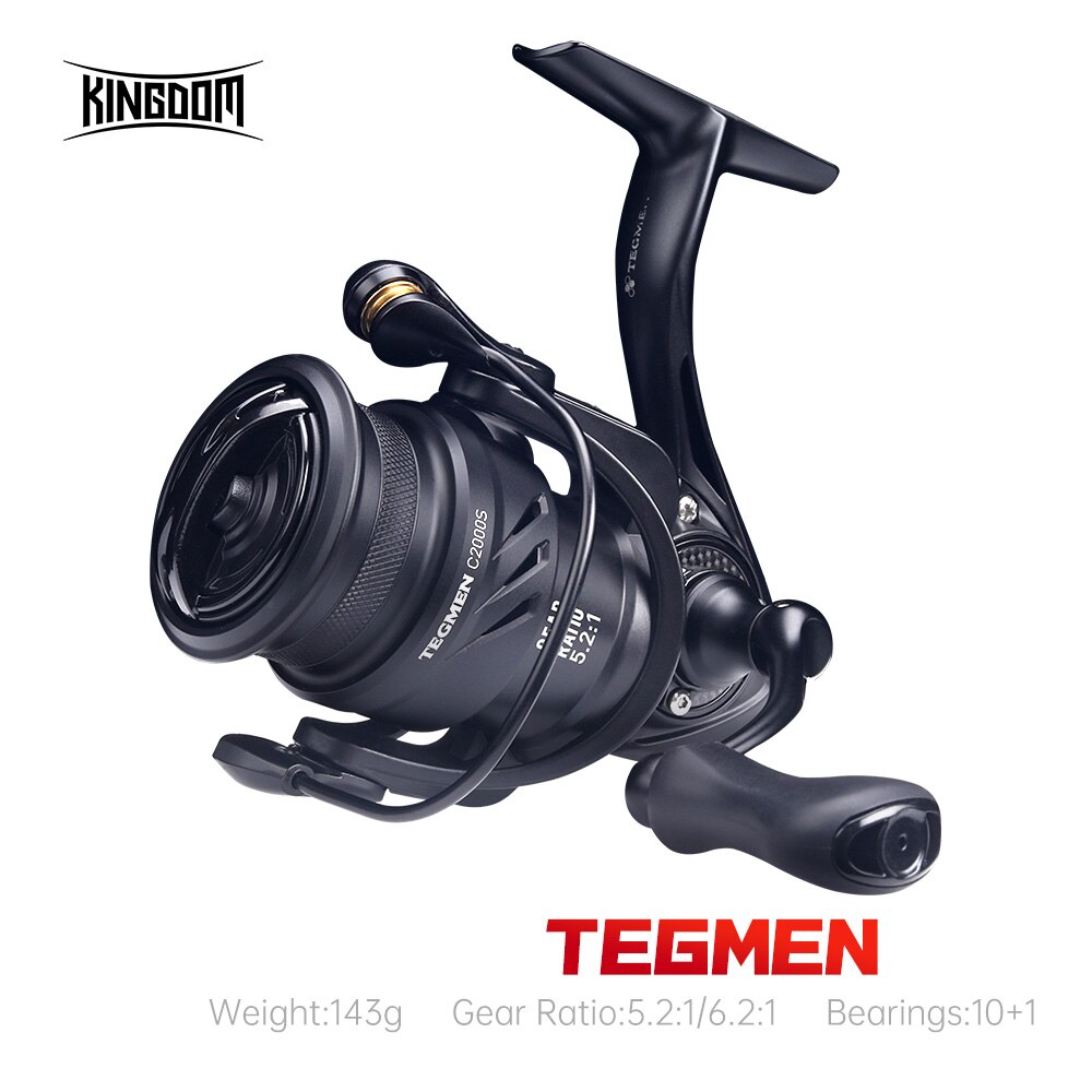 Trolling Reel - Kingdom Tegmen Spinning Fishing Reel 143g