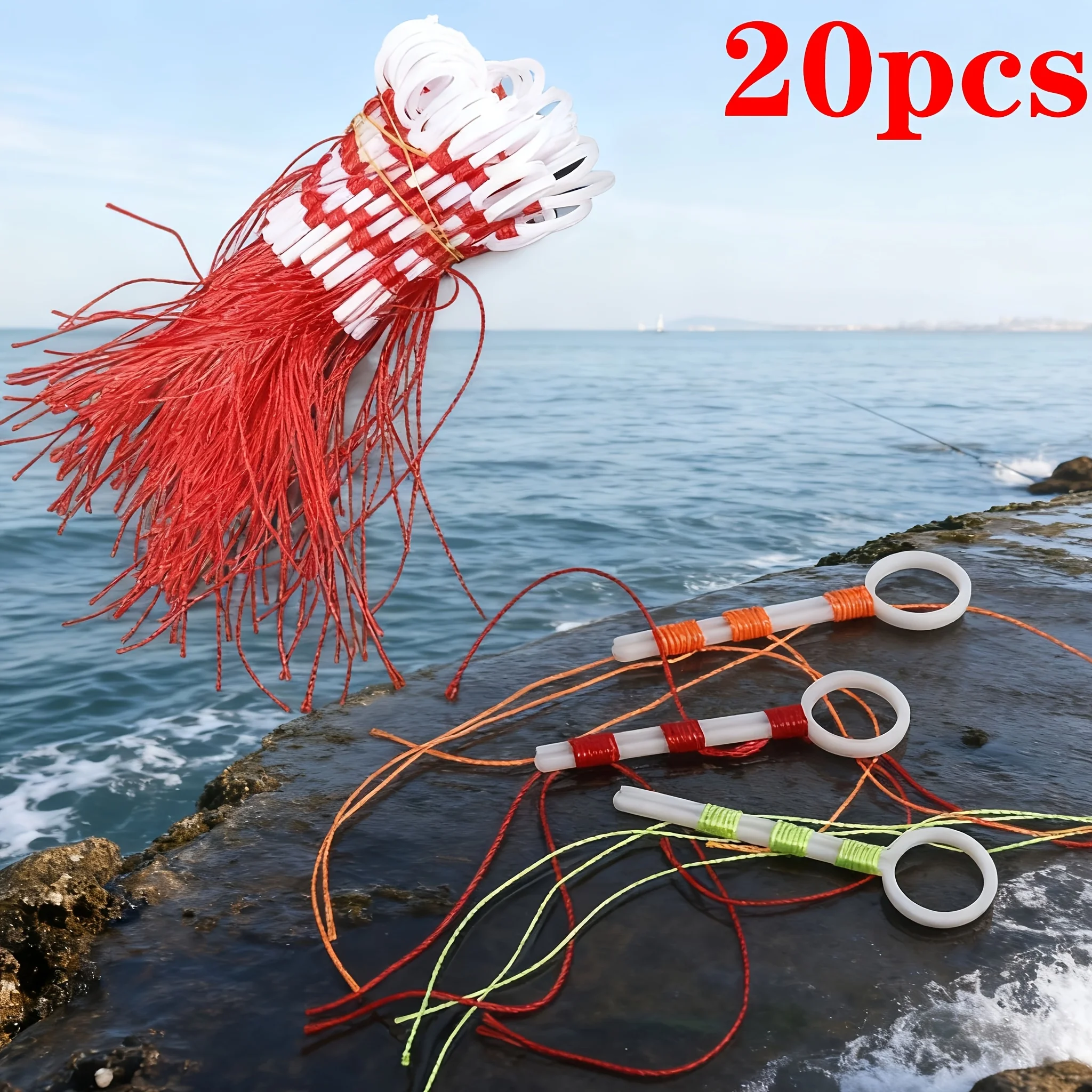 20pcs Fishing Line Knotter, Fi - Baitcasting Reel 评论和价格