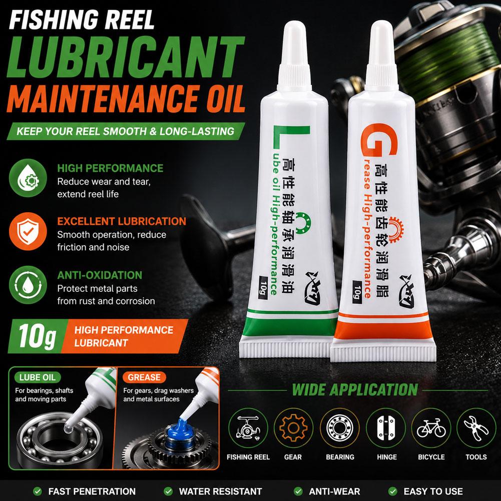 Fishing Reel Lubricant Oil Gre - Reel Repair Kit 评论和价格