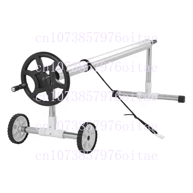 Black Movable Aluminum Pool Co - Reel Cover 评论和价格